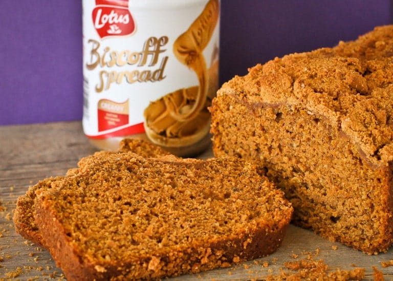 Pumpkin Biscoff Bread