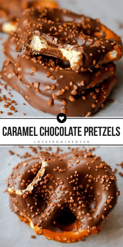 How To Make Caramel Chocolate Pretzels