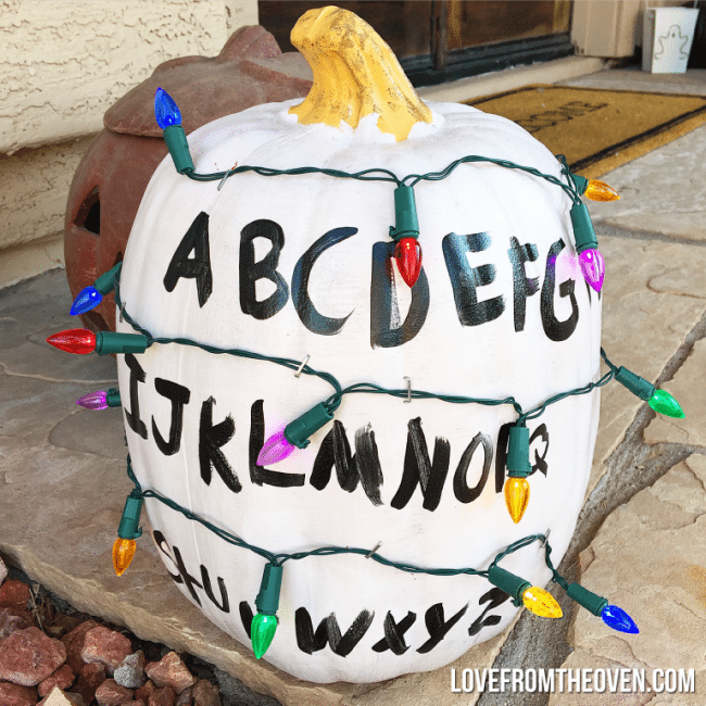 Stranger Things Pumpkin