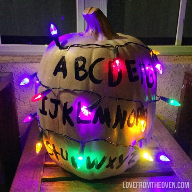 Stranger Things Pumpkin