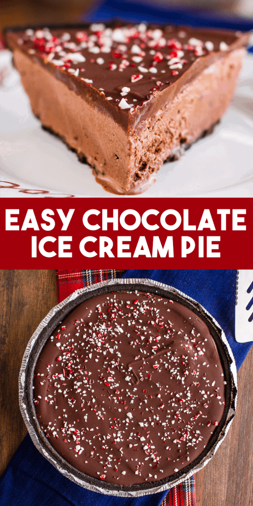 Easy Chocolate Ice Cream Pie