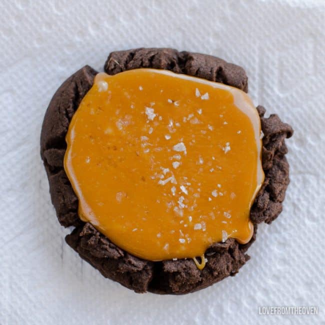 Chocolate Salted Caramel Cookie Recipe