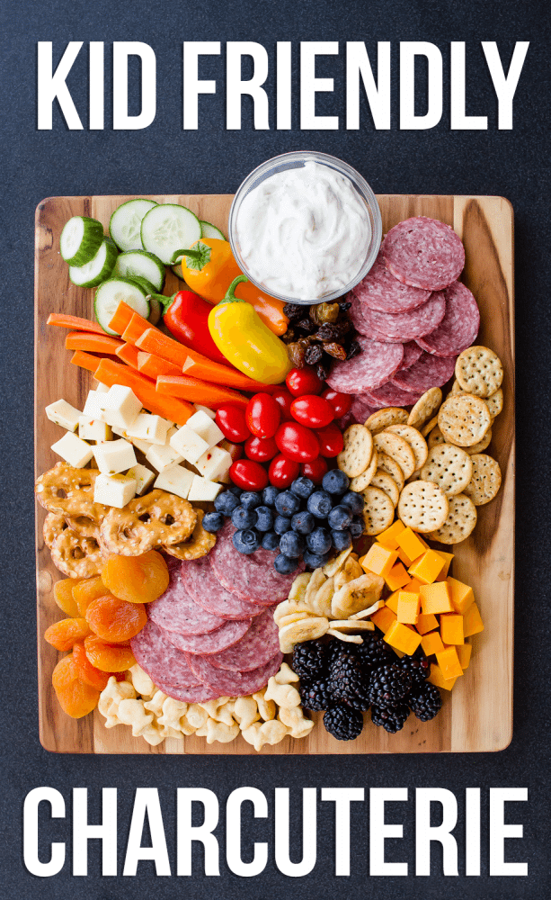 Kid friendly charcuterie board perfect for family entertaining.