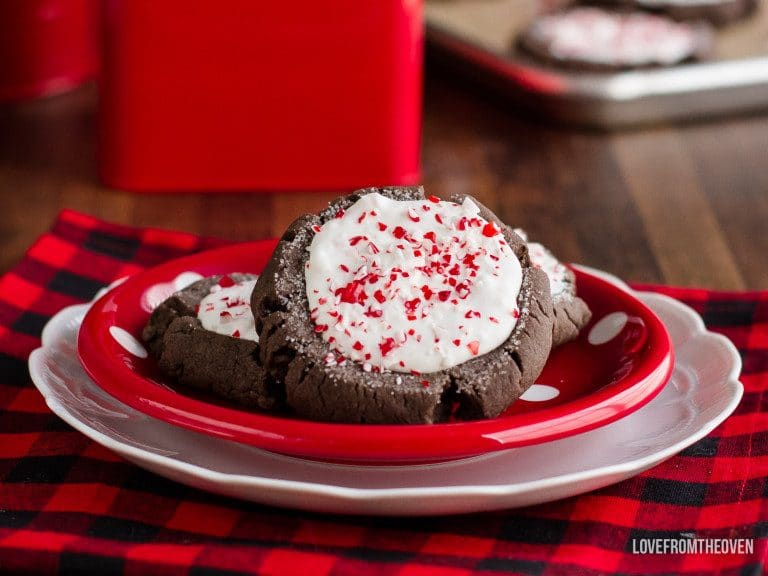 Peppermint Bark Cookies
