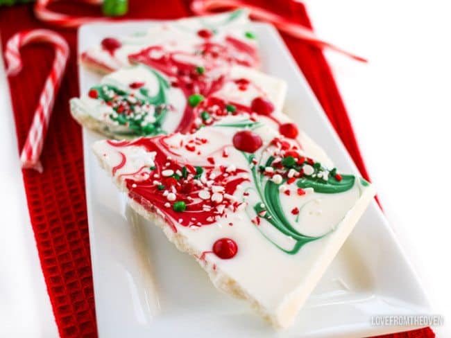 Unicorn Peppermint Bark