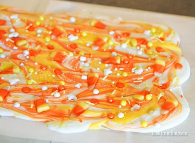 Candy Corn Bark