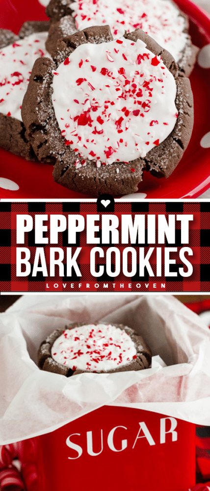 Peppermint Bark Cookies #peppermintbark #peppermintbarkcookies #christmascookies #candycanecookies