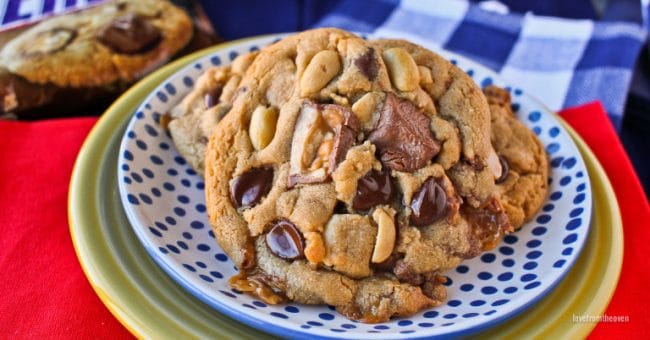 Snickers Cookies