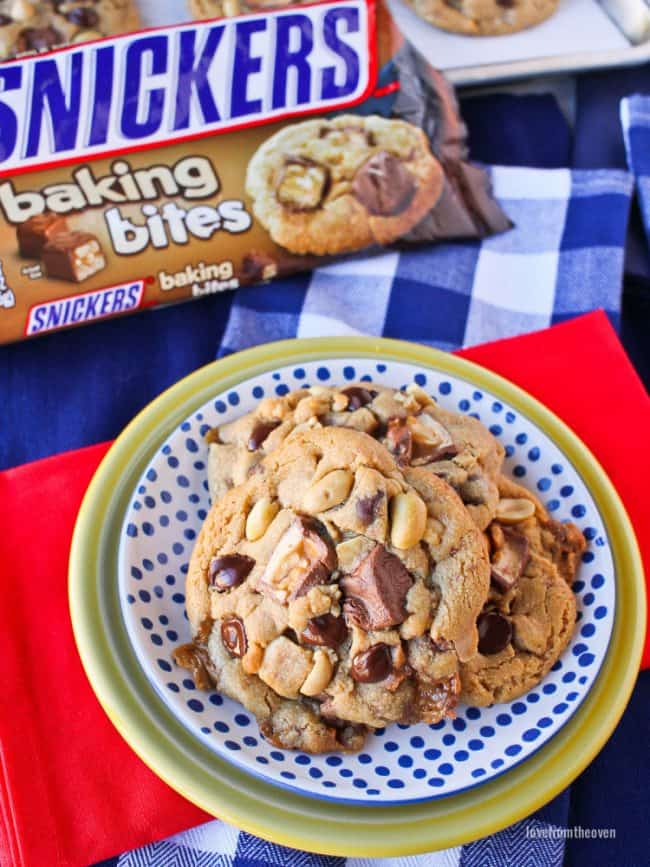 Snickers Cookies