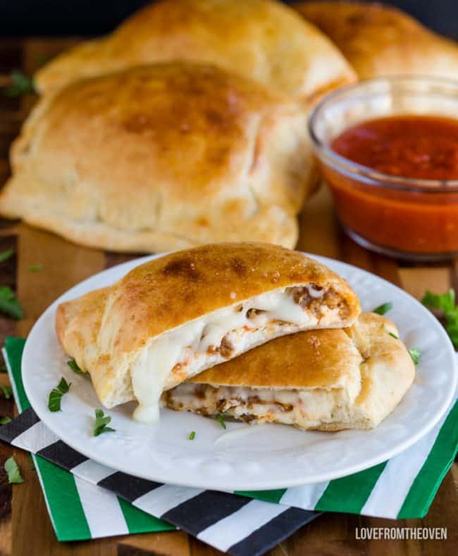 Quick and easy calzones