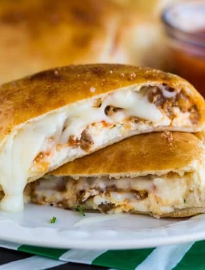 Quick and easy calzones