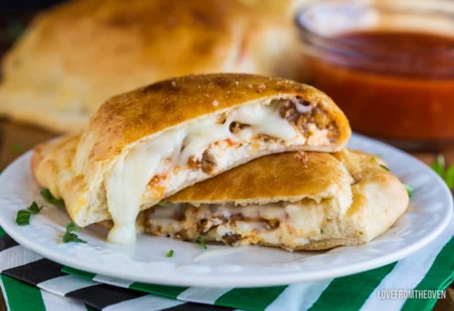 Quick and easy calzones