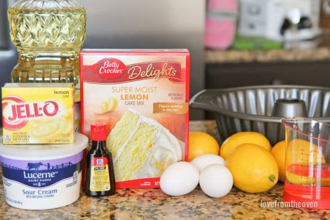 Lemon Bundt Cake