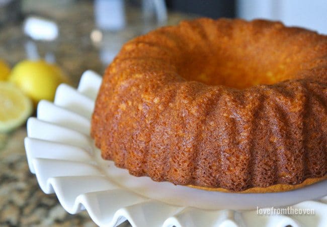 Lemon Bundt Cake Recipe