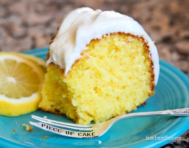 Easy Lemon Bundt Cake