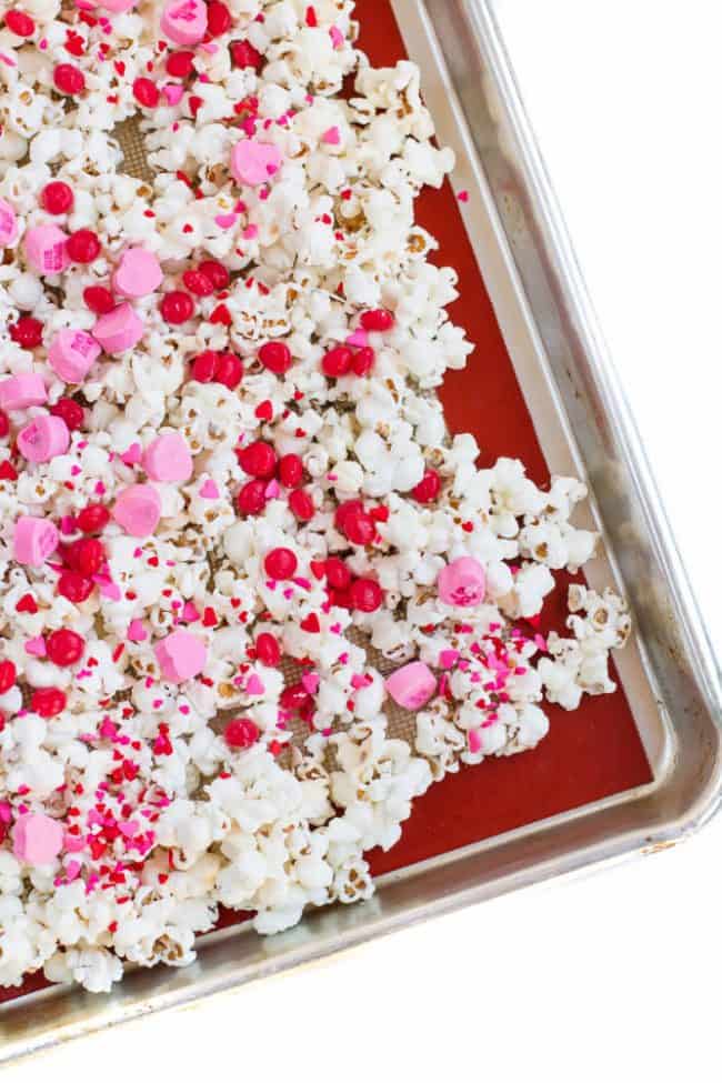 Easy Valentine Popcorn