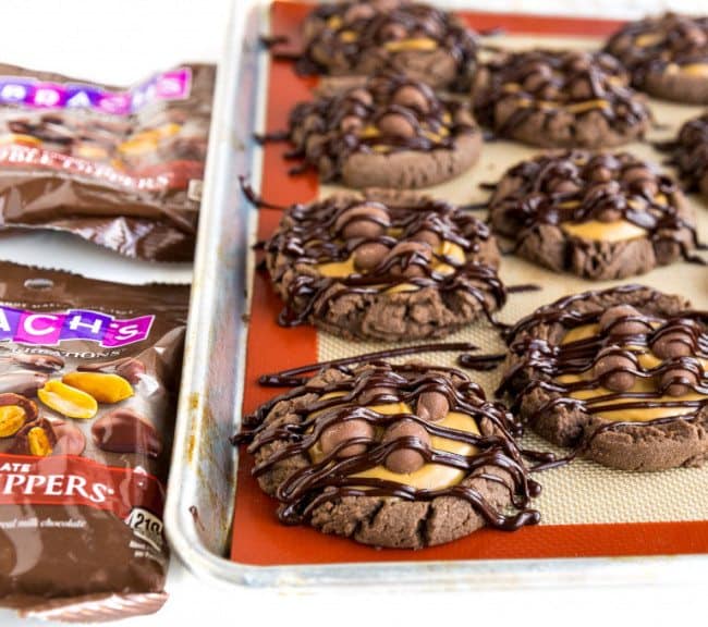 Chocolate Covered Peanut Butter Cookies