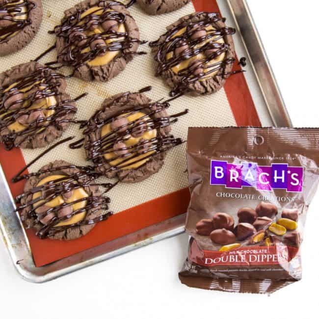 Chocolate Covered Peanut Butter Cookies