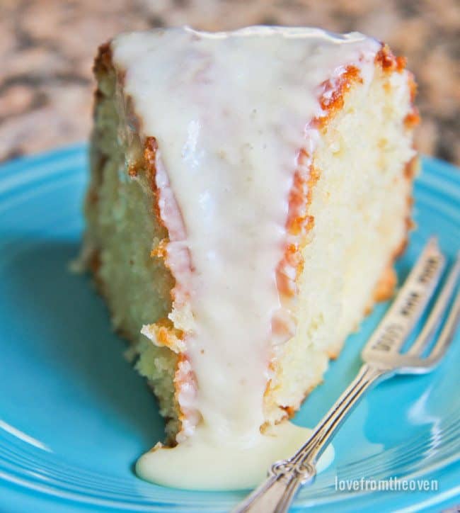 White Chocolate Bundt Cake