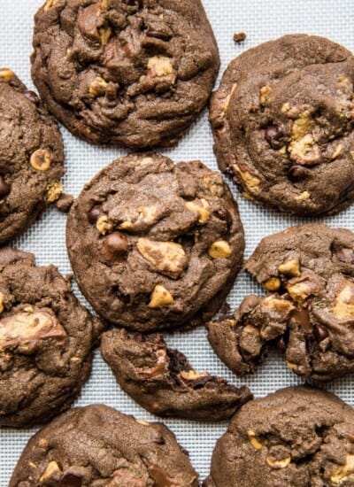 Chocolate Peanut Butter Cookies