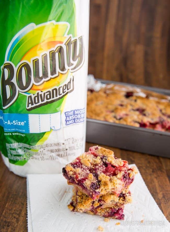 Berry Crumble Bar Recipe