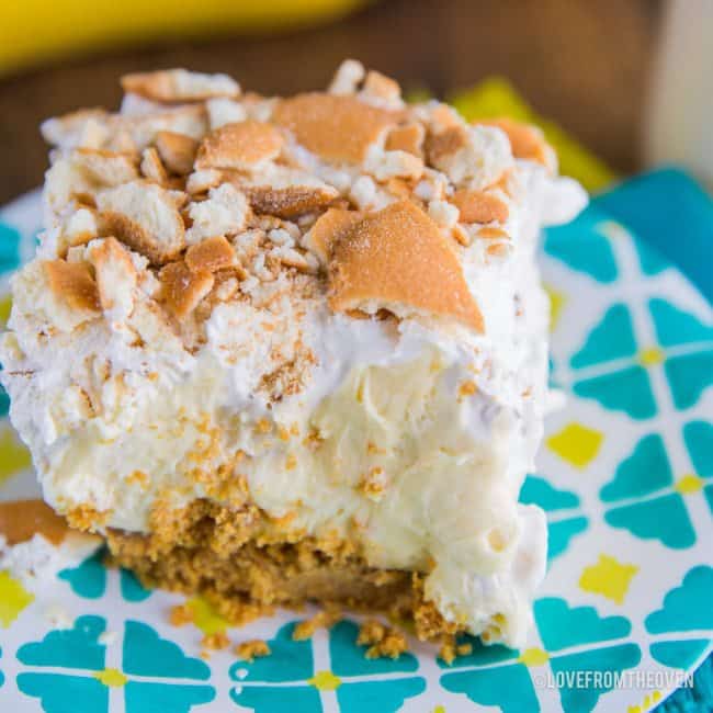 Banana Cream Pie Bars