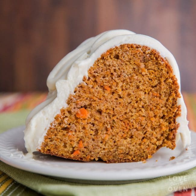 Carrot Cake With Cream Cheese Frosting