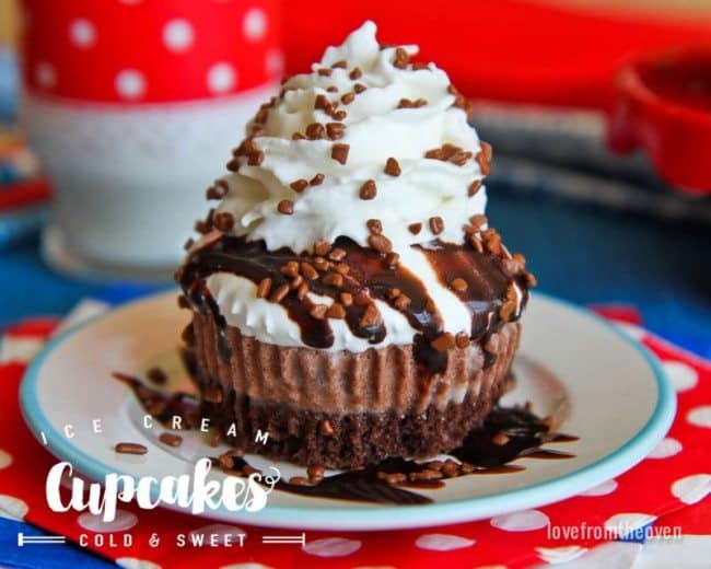 Ice Cream Cupcakes