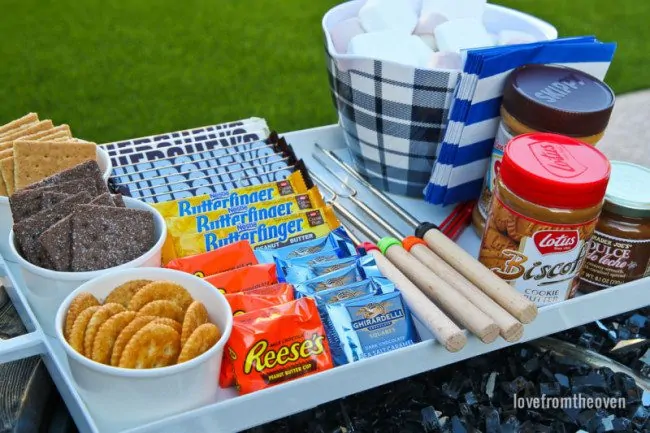 S'mores Ideas For A S'mores Party