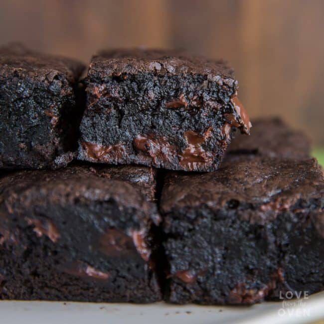 Easy one bowl brownies