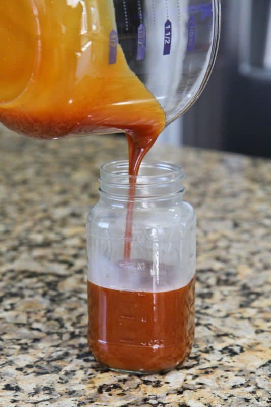 Easy homemade caramel sauce recipe made from scratch