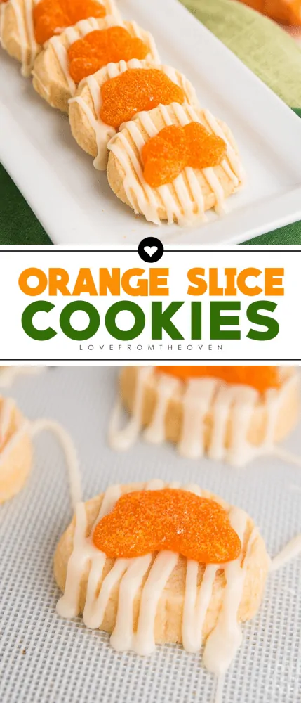 Easy Orange Slice Cookies
