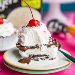 Ice Cream Sundae Cupcakes