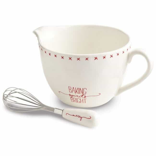 Adorable Rae Dunn Inspired Christmas Mixing Bowls