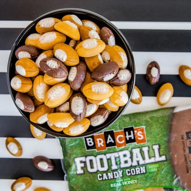 Football Candy Corn