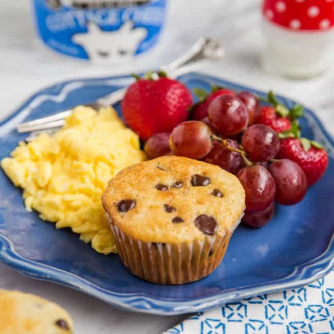 Sour Cream Chocolate Chip Muffin Recipe