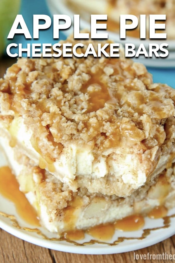 Apple Pie Cheesecake Bars