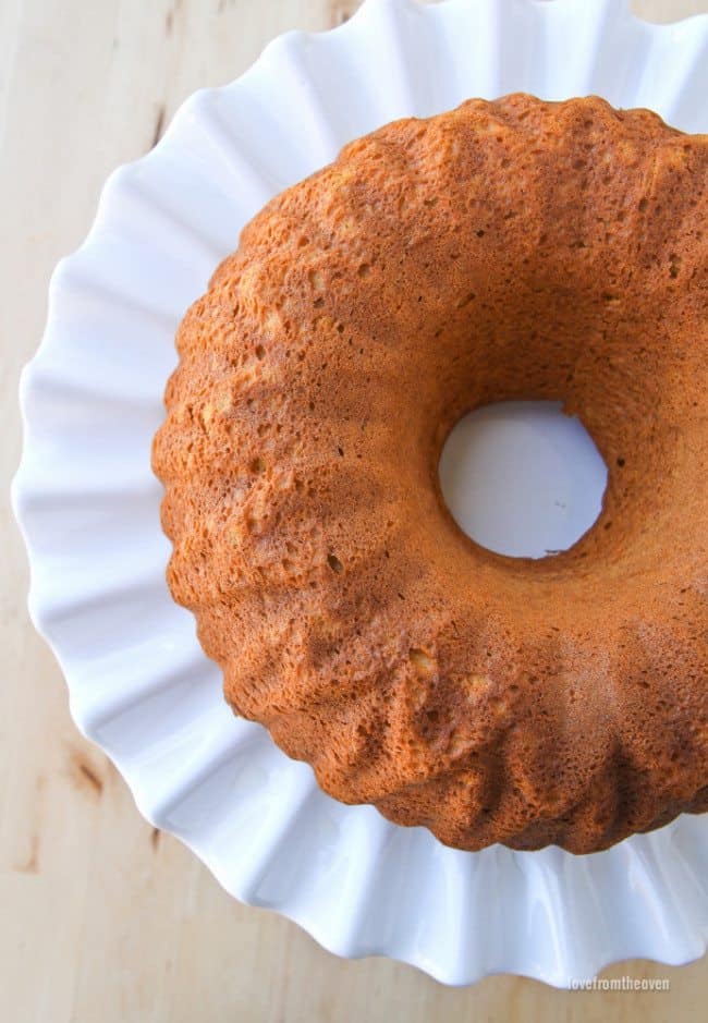 Pumpkin Bundt Cake Recipe