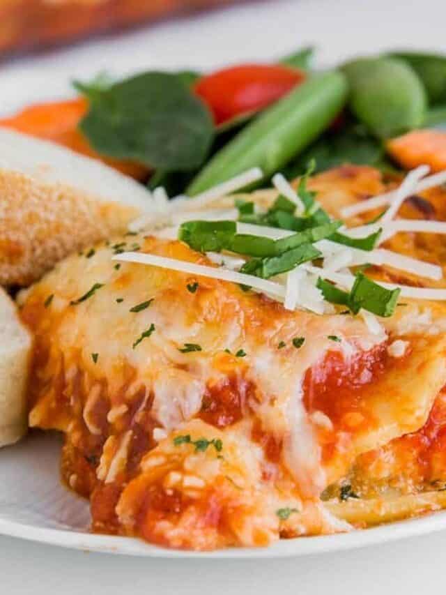 Easy Ravioli Lasagna Story
