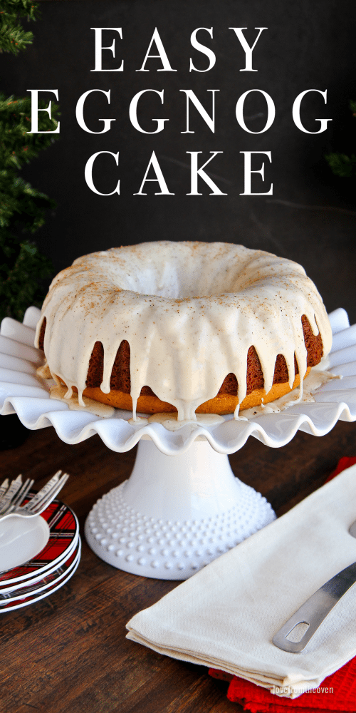 Easy Eggnog Bundt Cake Recipe