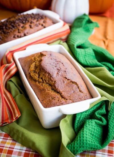 One Bowl Pumpkin Bread