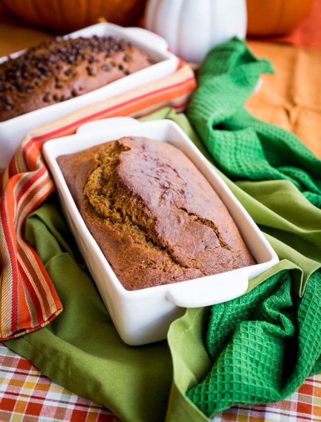 One Bowl Pumpkin Bread