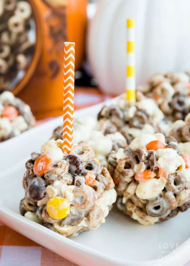 Candy Popcorn Balls