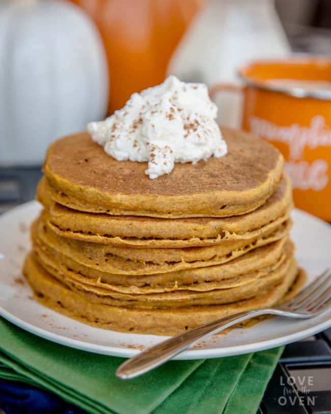 Recipe for pumpkin pancakes