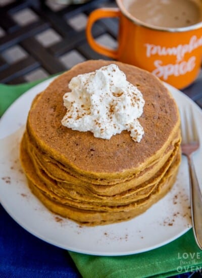Easy Pumpkin Pancakes Recipe