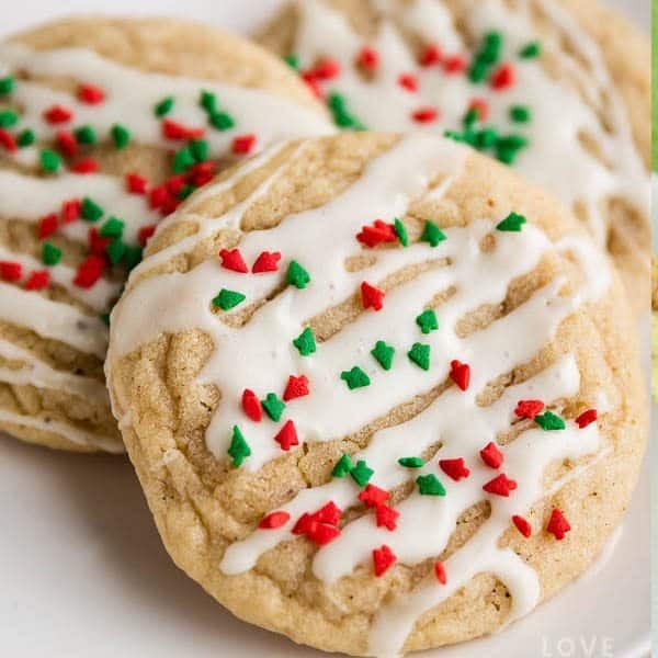 Eggnog Cookies