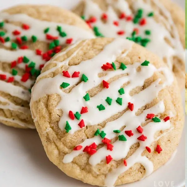 Eggnog Cookies