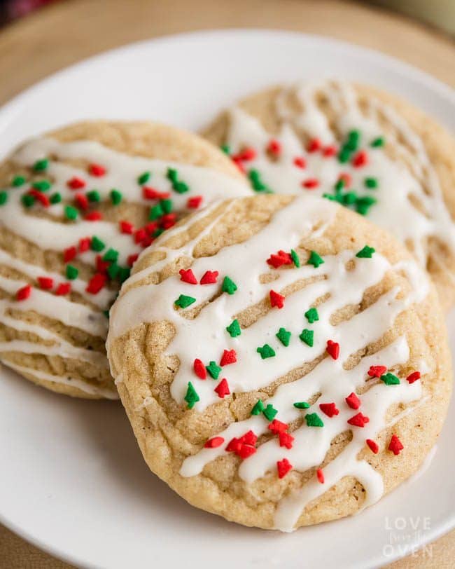 Eggnog Cookies