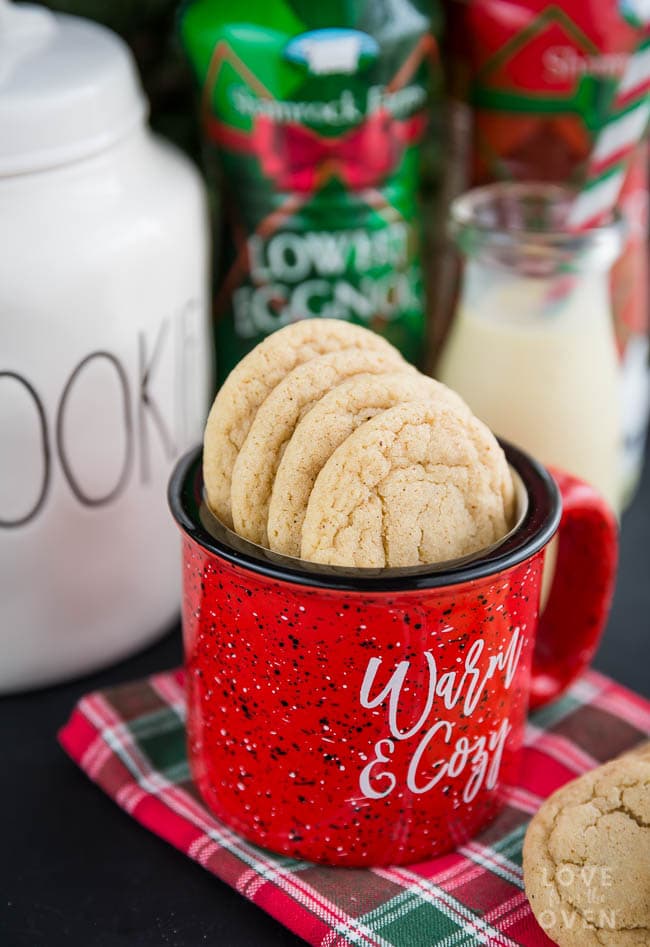 Eggnog Cookies