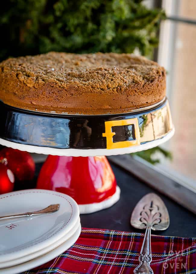 Eggnog Coffee Cake